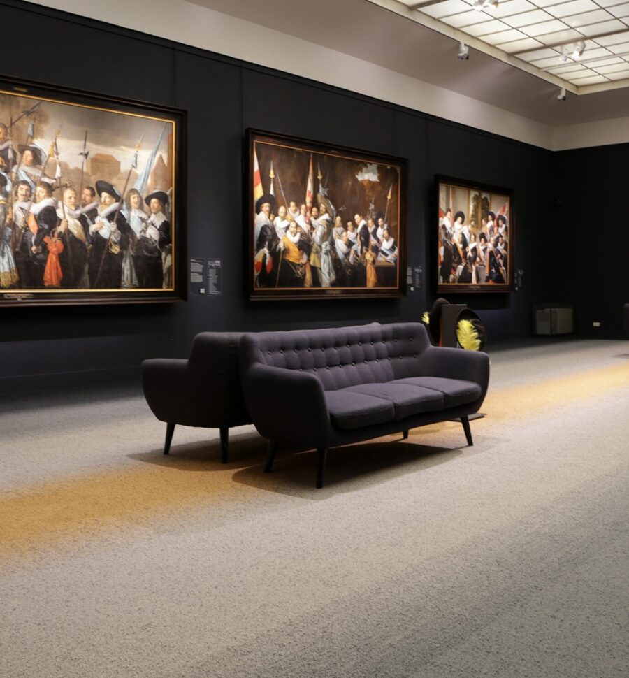 Siersema Stoffeerders - Frans Hals Museum - Geprint tapijt